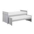 thumbnail image 2 of Lexicon Orion 81.5" Transitional Wood Twin over Twin Bed in Gray, 2 of 5