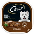 thumbnail image 3 of (6 pack) Cesar Classic Loaf In Sauce Duck Recipe Wet Dog Food Adult, 3.5 Oz Easy Peel Tray, 3 of 13