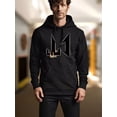 thumbnail image 2 of Hoodie Sudadera Ct Invertido Volteado Enfrente Grande Corrid, 2 of 2
