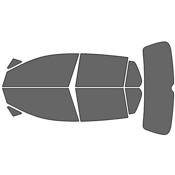 Rvinyl Window Tint Kit Compatible with Volkswagen Golf 2015-2021 (4 Door Hatchback) - Complete