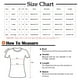 thumbnail image 3 of ICHUANYI Liquidación Moda Mujer Verano V-Cuello Manga 3/4 Estampado Casual Camiseta Blusa ICHUANYI WER202308255360, 3 of 5