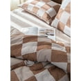 thumbnail image 3 of Zhuge Bed Sheets Set, Bedding Sheets Pillowcases Kit, Twin Bed Set, Hotel Bedding, Home Decor(Brown), 3 of 5