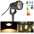 thumbnail image 2 of Advancent Luz LED COB para jardín, 90-100lm, 5W, decoración de césped con pinchos para exteriores, focos de paisaje, focos de camino para Iluminación y accesorios Blanco cálido/Espiga, 2 of 6