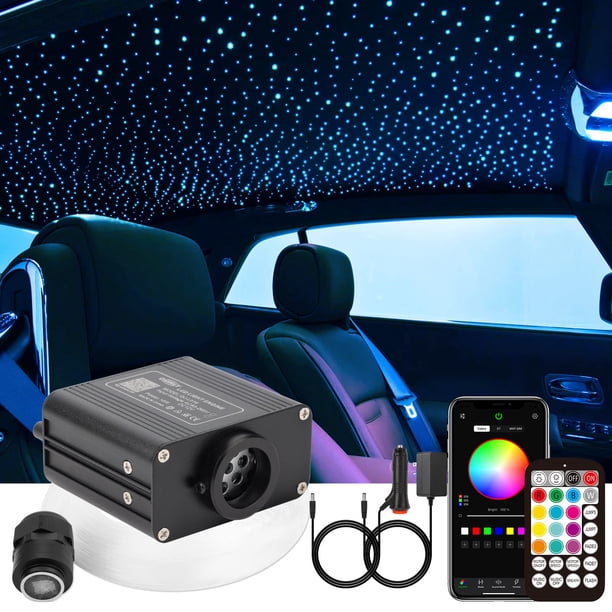 Luces de fibra óptica CHINLY Twinkle, 400 piezas, kit Starlight de 3 m