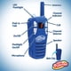 thumbnail image 5 of Little Pretender Walkie-talkies para Niños, Alcance de 2 Millas, 3 Canales, Luz de Flash Incorporada, 5 of 6