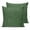 Dark Green, variant on Dark Green 20x20 Pillow Covers Set of 2, Farmhouse Burlap Solid Green Modern Linen Texture Throw Pillow Covers Decorative Couch Cushion Case, Microfiber Square Pillowcases for Bedroom Living Room