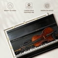 thumbnail image 6 of Elephant Stock Violin Piano Wall Art - Horizontal Canvas Wall Art - Living Room Wall Decor - Music Canvas - Brown And Gray Decor - 36" x 24", 6 of 8