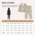thumbnail image 4 of Fotbe Floral Pattern Long Sleeve Pajama Set for Women,Sleepwear Set,2-piece Loungewear Set,Soft PJs Comfy Nightwear with Pockets -X-Large, 4 of 7