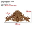 thumbnail image 2 of Calcomanía de leña Pretty Patters Apliques de madera Miniaturas Talladas Figuras de madera Artesanía Muebles Ventana Decoración for el hogar DIY, 2 of 8
