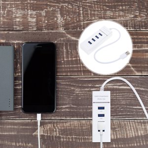 HONMEET 1 Pc USB Hub 3.0 Expansion USB Hub pour PC avec transfert efficace de données