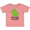 thumbnail image 3 of Inktastic My Papa Loves Me Boys Frog Boys Baby T-Shirt, 3 of 5