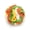 Orange, green, yellow, white, variant on Snuffle Ball - Snuffle Ball for Small Dogs, Interactive Dog Toys to Keep Them Busy, Puppy Dog Puzzle Toy with Storage Bag Machine Washable
