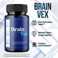 thumbnail image 5 of BrainVex Advanced Formula Brain Support Pills Maximum Strength Supplement Brain Vex 120 Capsules, 5 of 8