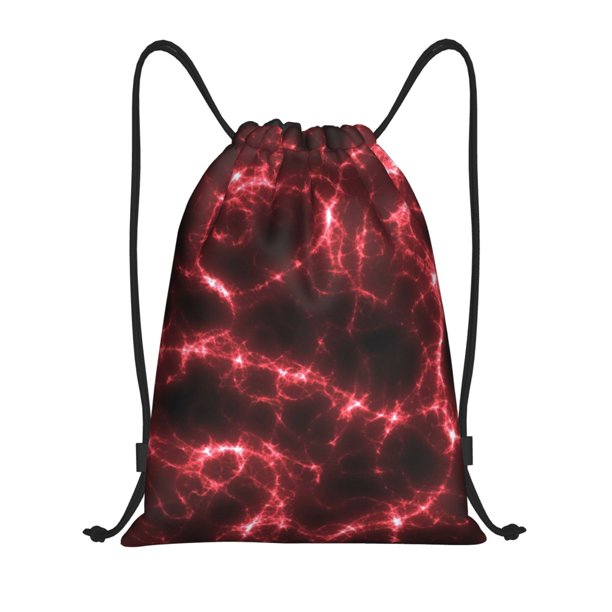 Fotbe Red Line Bolsa Mochila con Cordón Estampada, Bolsa de Gimnasio Deportiva, Bolsa Cinch, Bolsa con Cordón para Hombres y Mujeres-Medium