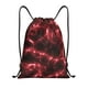 thumbnail image 1 of Fotbe Red Line Bolsa Mochila con Cordón Estampada, Bolsa de Gimnasio Deportiva, Bolsa Cinch, Bolsa con Cordón para Hombres y Mujeres-Medium, 1 of 6