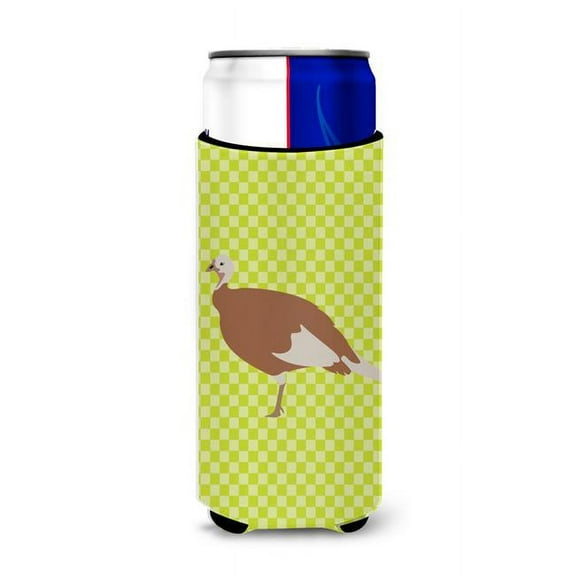 Jersey Buff Turkey Hen Green Michelob Ultra Hugger for Slim Cans