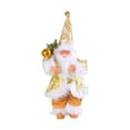 thumbnail image 4 of Figurine du Père Noël de Table Déco de Noël Intérieure Extérieure Collection Fête de Noël Dorée, 4 of 9