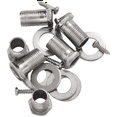 thumbnail image 2 of 5X Chevilles de Réglage / Cordes pour Guitare Acoustique 6L Argent, 2 of 4