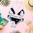 thumbnail image 6 of Starry Polar Bear Women's Swimsuit Bikini Set, Detachable Sponge, Adjustable Strap, 2-Pack, Swim Suits, 6 of 6