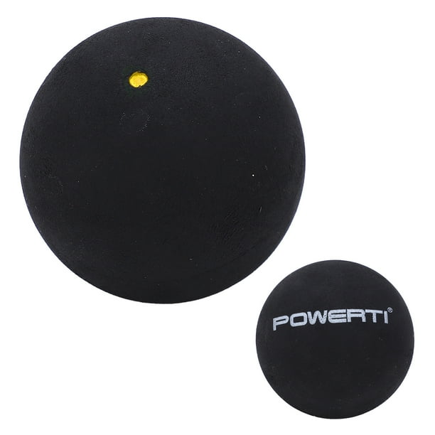 Pelotas de Squash de Un Punto de 37 mm, Pelotas de Raqueta de Squash de Goma Duraderas y Livianas, Pelota de Abrenamiento de Squash de Goma para Abrenamiento para Principiantes