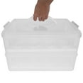 thumbnail image 2 of Caja para transportar pasteles, estuche portátil para pasteles, caja para transportar postres, contenedor para pasteles, 2 of 7