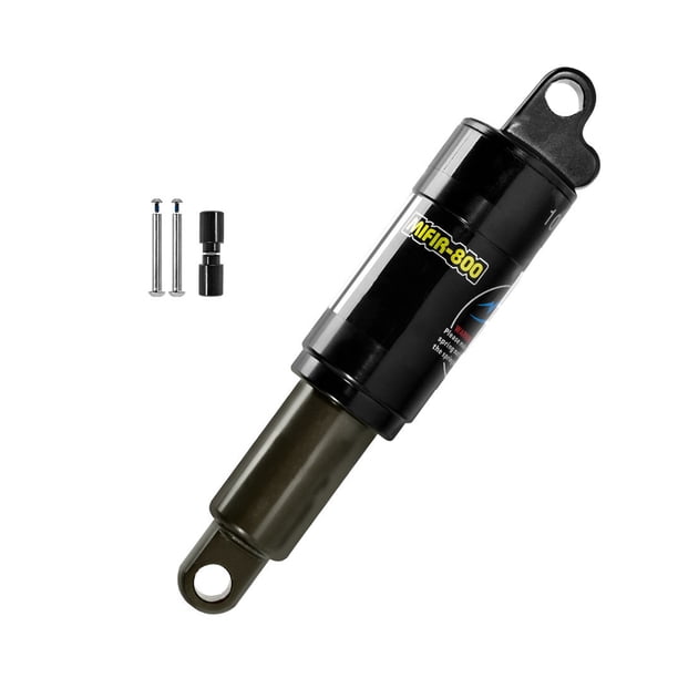 Eigraketly Amortiguador de bicicleta eléctrica, aleación de aluminio, Scooters, ciclo, amortiguador de resorte de aceite, cancelación de ruido, Ciclismo 190MM-1000lbs 52L Eigraketly OD021850-11