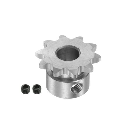 

B Type Roller Chain Sprocket 10 Teeth 6mm Bore Stainless Steel Motor Gear