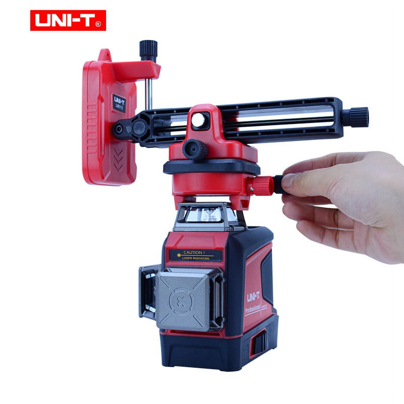 UNI-T Laser Level 3D Green 12 16 Lines 360 Horizontal Vertical Self-Leveling Cross Remote Control Nivel Professional LM573LD-II