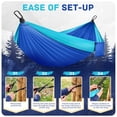 thumbnail image 4 of Hamaca de camping PUPTILY, ligera y portátil, azul, 4 of 7