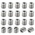 thumbnail image 1 of Unique Bargains Adaptateurs de Filetage Manchon Réducteur Écrou 20 Pcs M6x1 Mâle à M3x0.5 Femelle Réparation Insert Écrou 6mm, 1 of 7