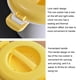 thumbnail image 5 of Yuarrent Olla arrocera de 3,8 l, vaporera para microondas, utensilios de cocina, Mini utensilios de viaje para sopa, aislamiento, fiambrera Bento, olla Cocina y Comedor Amarillo S Yuarrent HA083783-01, 5 of 6