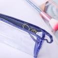 thumbnail image 5 of Bolsas de cosméticos impermeables transparentes con cremallera Bolsas de maquillaje transparentes 2 piezas brillar Hogar, 5 of 5