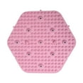 thumbnail image 1 of Accesorio de almohadilla de de pie relajante alfombra sensorial portátil plegable alfombra de baño para almohadilla para gimnasio sala de estar rosa, 1 of 10