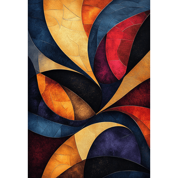 Abstract Gold and Burgundy Canvas Wall Art Prints,Suitable for Living Room, Bedroom, Office, Dining Room, and Hallway Decoration.