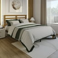 thumbnail image 2 of Home Design Winona King Wood Panel Bed Frame with Slatted Headboard and Sturdy Legs, Brown, Easy Assembly, 2 of 12