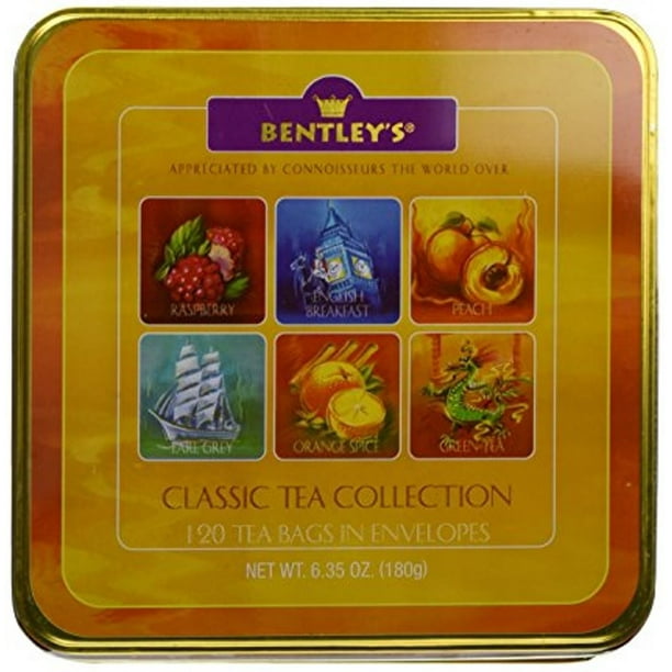 Bentley's Finest Tea Classic Collection, 120-Count Tea Bags