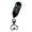 Black, variant on Tibvox Keychain Pocket Watch Electronic Hanging Watch Waterproof Touch Digital Watch