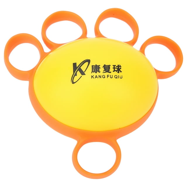 Finger Exercise Ball, Grasp Easily Strong Durable Squeeze Ball For Office For Home Blue,Orange