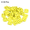 thumbnail image 3 of Cord Locks, Oval Spring Toggle Stopper for Drawstring Bag Shoelaces, Yellow 30 Pack, 3 of 5