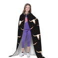 thumbnail image 4 of Honeii Western Cowboy Print Poncho Cape, Cloak Coat, Snuggly Hooded Wearable Blanket, Hooded Cape For Teenagers,Halloween Costumes-Small, 4 of 7