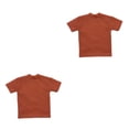 thumbnail image 4 of Vogacara Camiseta de manga larga verde a escala 1/6 para juguete caliente de 12 pulgadas cuerpo de de acción masculina naranja 2piezas Naranja 12 pulgadas, 4 of 6
