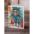 thumbnail image 2 of Cavalier Spaniel Christmas Greeting Cards Pack of 8 7 in x 5 in, 2 of 3