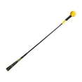 thumbnail image 4 of Entrenador de swing de golf, palo de calentamiento, herramienta de práctica de entrenamiento de swing de golf portátil y liviana, equipo para Amarillo, 4 of 8