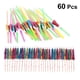 thumbnail image 3 of EeaseMX 60 palillos para sombrillas, palillos para tartas, palillos creativos para cócteles, bebidas, frutas, postres, para fiestas y bares (50 paraguas de papel + 50 pajitas), 3 of 7
