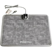 WhisperHeat Heated Floor Mat  Electric Tap-to-Activate Foot & Floor Warmer- Silent, Energy-Efficient Underfoot Heating Mat