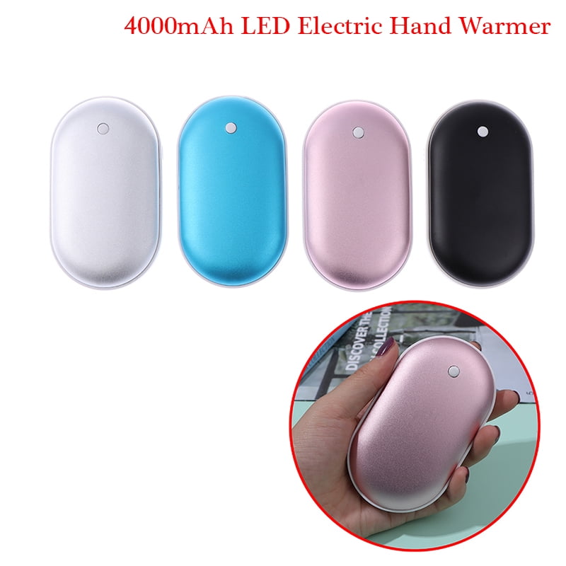 5200mAh Portable USB Power Bank Rechargeable Pebble Pocket Heating Hand Warmer 