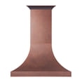thumbnail image 4 of ZLINE 48" Designer Series Hand-Hammered Copper Finish Ducted Wall Range Hood (8632H-48), 4 of 4