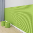 thumbnail image 2 of Wall Adhesive, Bumper Protector, 8X79 In, Lime Green, Upholstery Foam, Corner Wall Protector, Plastic Wall Protector, Self Adhesive Foam Sheets, Wall Covering Panels, Bedroom, 1, 2 of 9