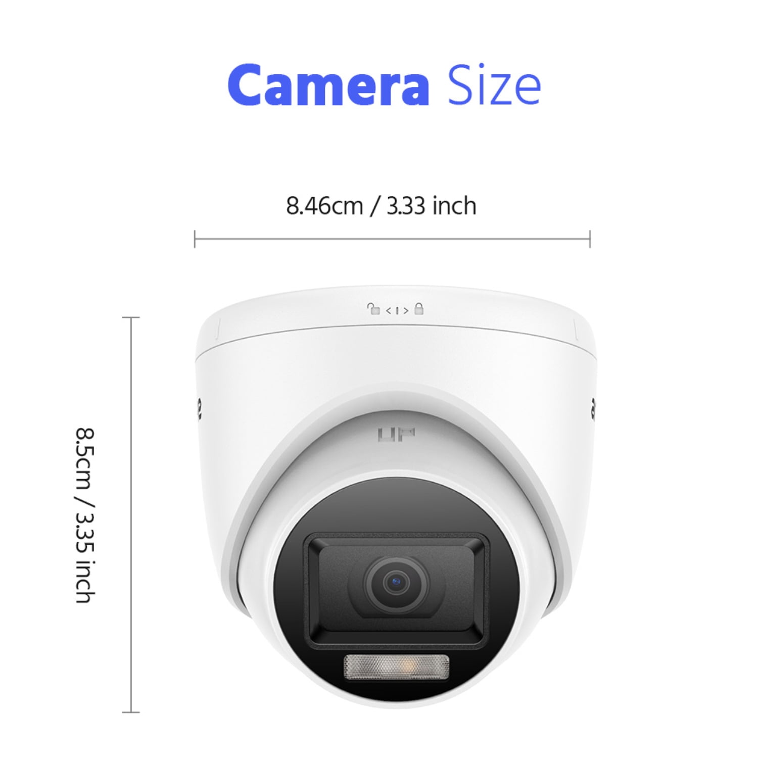 ANNKE 8CH Wired Outdoor Security Camera System with AI Human/Vehicle Detection, 4K H.265+ 5-in-1 DVR and 8x2MP Cameras, Email Alert with Snapshots, 0TB HDD, 66ft Night Vision, Smart Dual Light, White