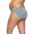 thumbnail image 3 of Felina | Organic Cotton Maternity Hipster Panties 3-Pack (Slate Sky Cloud, Medium), 3 of 3